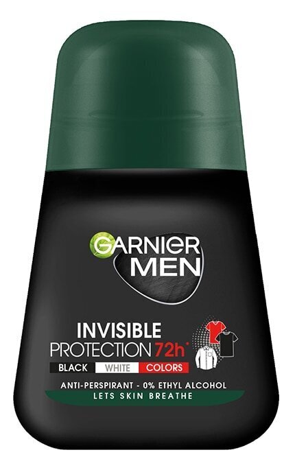 Дезодорант-ролл Garnier Men “Invisible Protection” 72ч, 50 мл