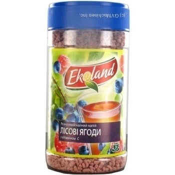 Чай EKOLAND Лесные ягоды 350 г