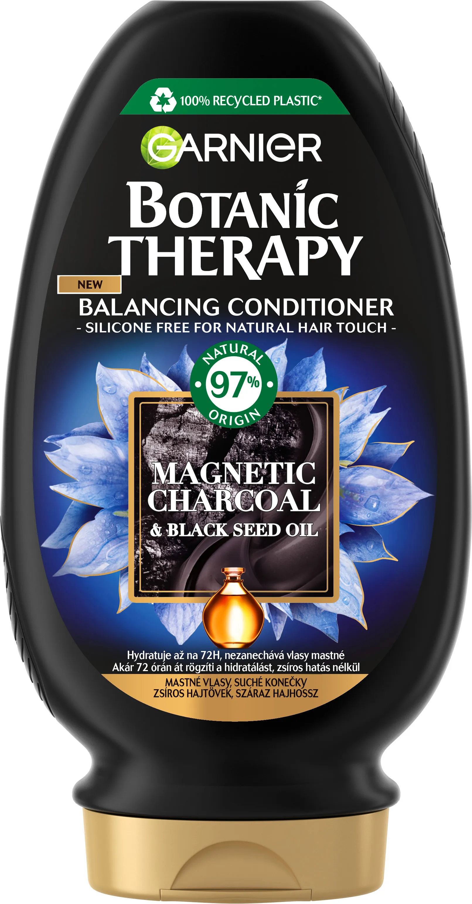 Бальзам для волос Garnier Botanic Therapy Magnetic Charcoal & Black Seed Oil 200 мл
