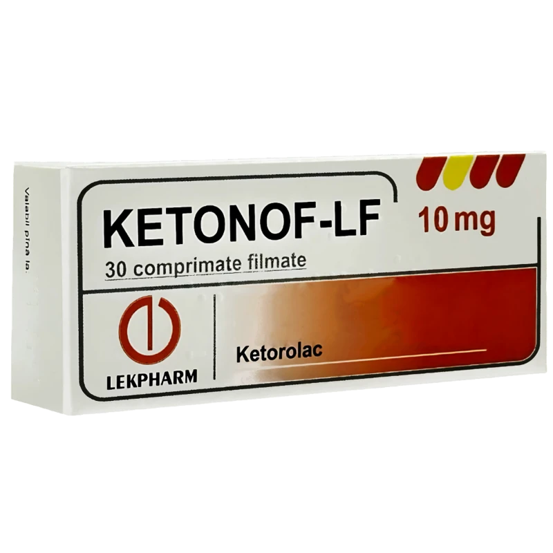 Кетоноф-LF 10 мг, таблетки, покрытые плёночной оболочкой N10x3 