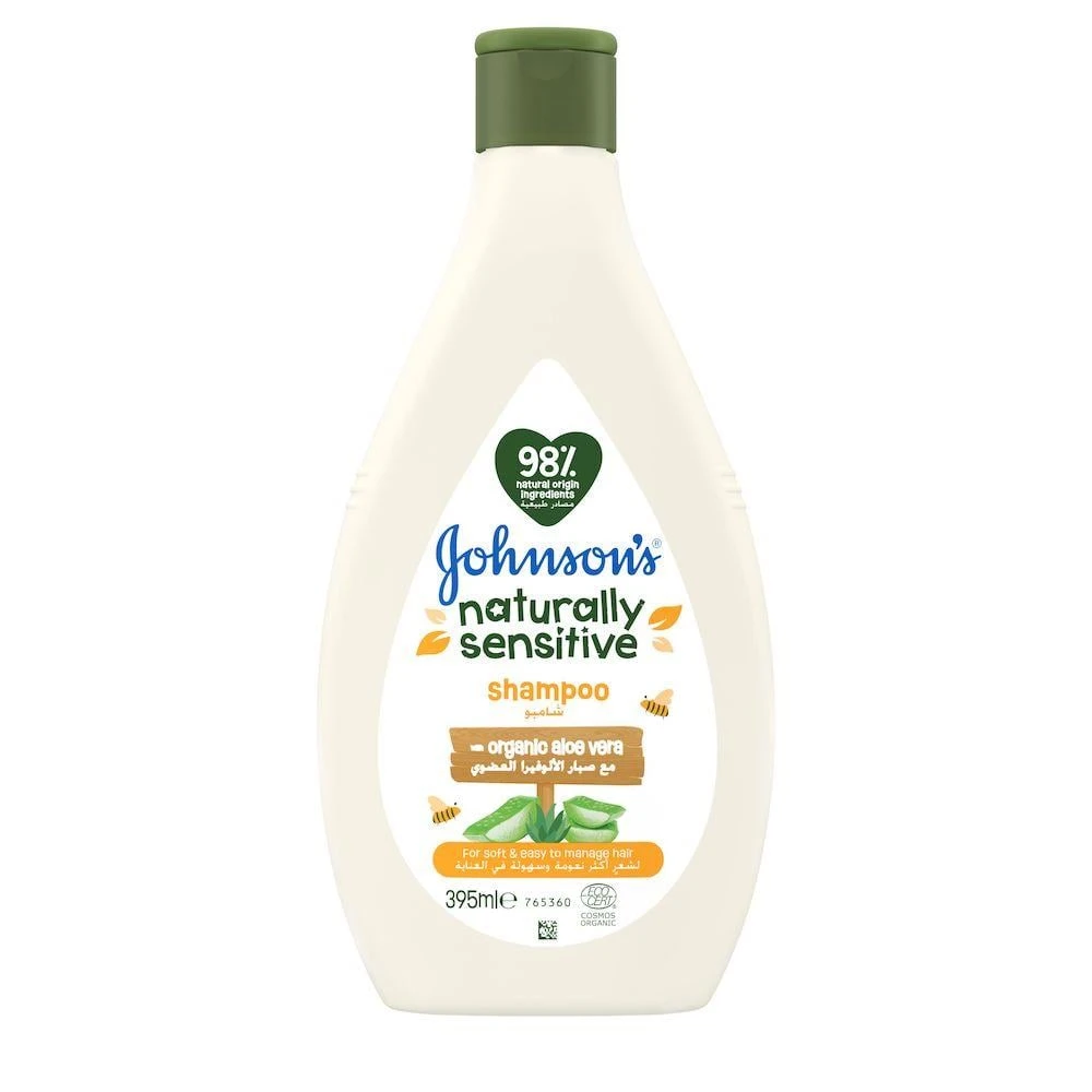 Шампунь для детей Johnson’s Baby Organic Aloe-Vera 395 мл