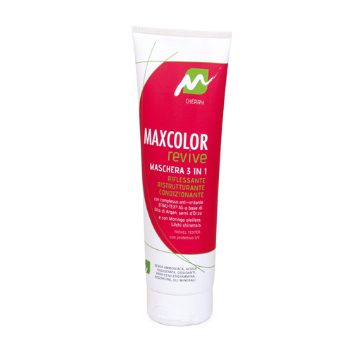 MaxColor Revive Маска для волос 3 в 1 Вишня 250 мл — Vital Factors