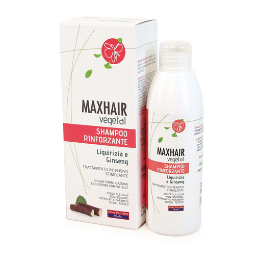 Шампунь MaxHair Vegetal Rinforzante 200 мл (Vital Factors)