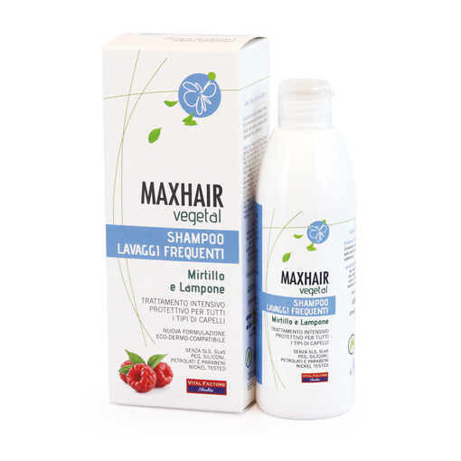 Шампунь MaxHair Vegetal Lavaggi Frequenti 200 мл (Vital Factors)