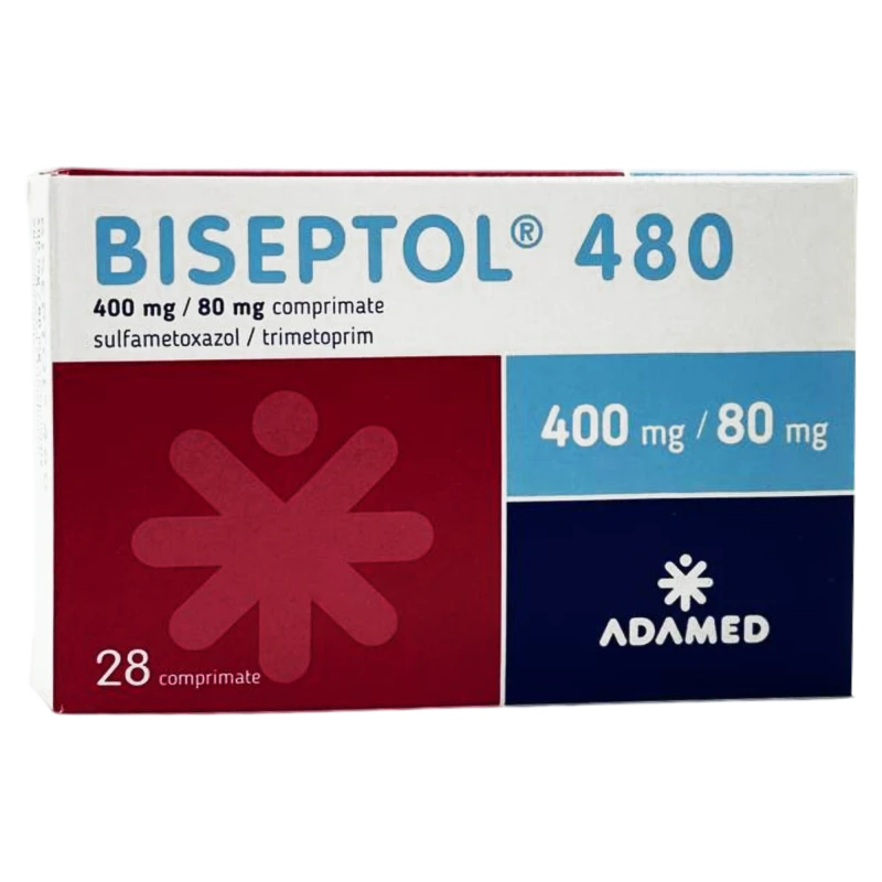 Бисептол, таблетки (400 мг + 80 мг), N28 Adamed