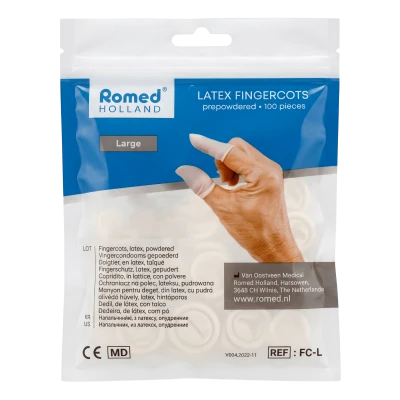 Degetare medicale Romed, mărimea L, ambalaj N100