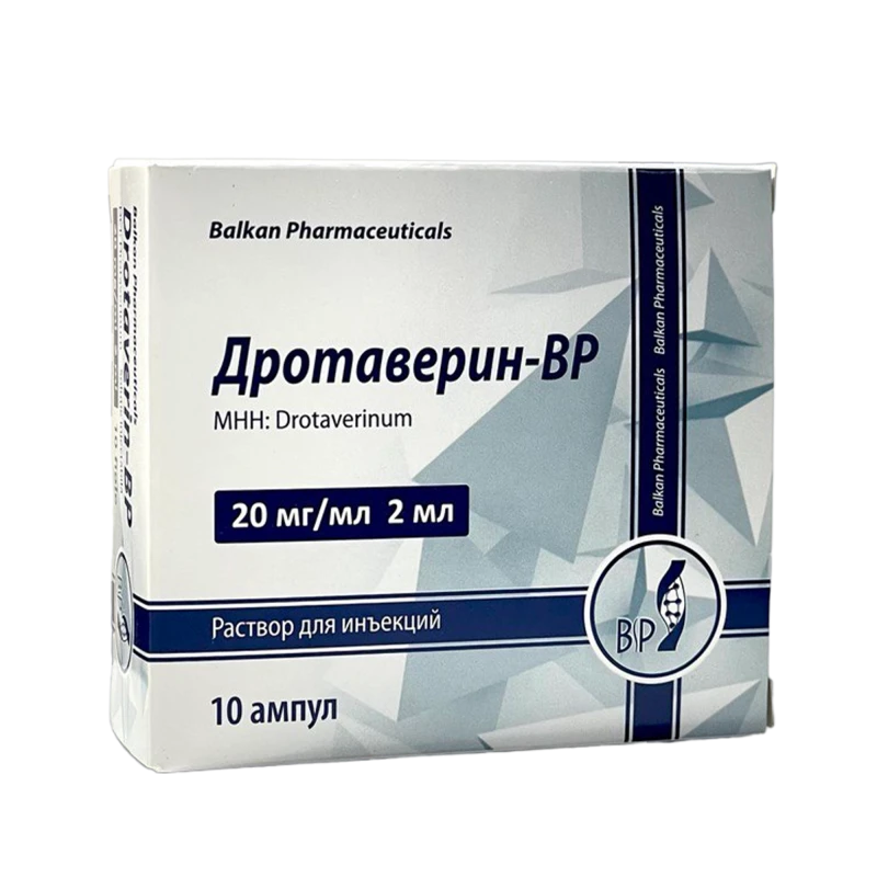 Drotaverin-BP 20 mg/ml 2 ml soluție injectabilă N5x 2