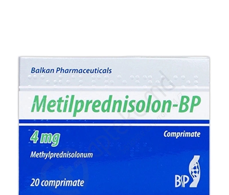 Metilprednisolon-BP comprimate 4mg  N20