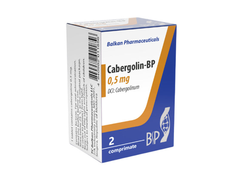 Cabergolin-BP comprimate 0,5 mg  N2