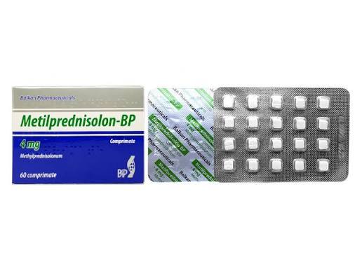 Metilprednisolon-BP comprimate 4mg  N20x5