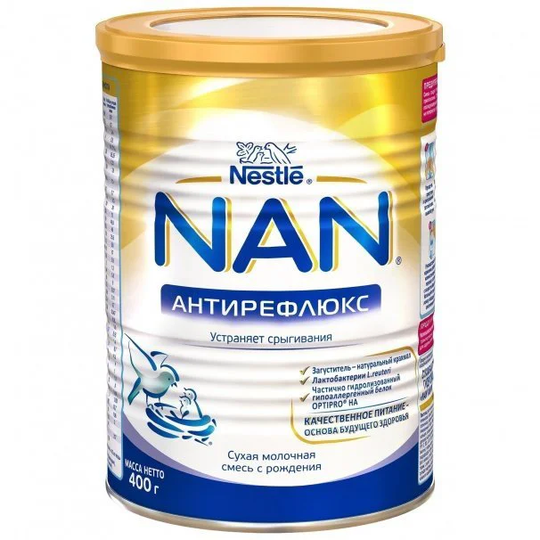 Смесь молочная Nestlé NAN «Антирефлюкс», 400 г