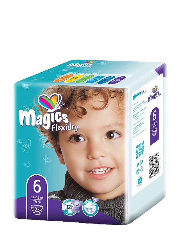 Подгузники MAGICS Flexidry 6 (15+ кг), №23
