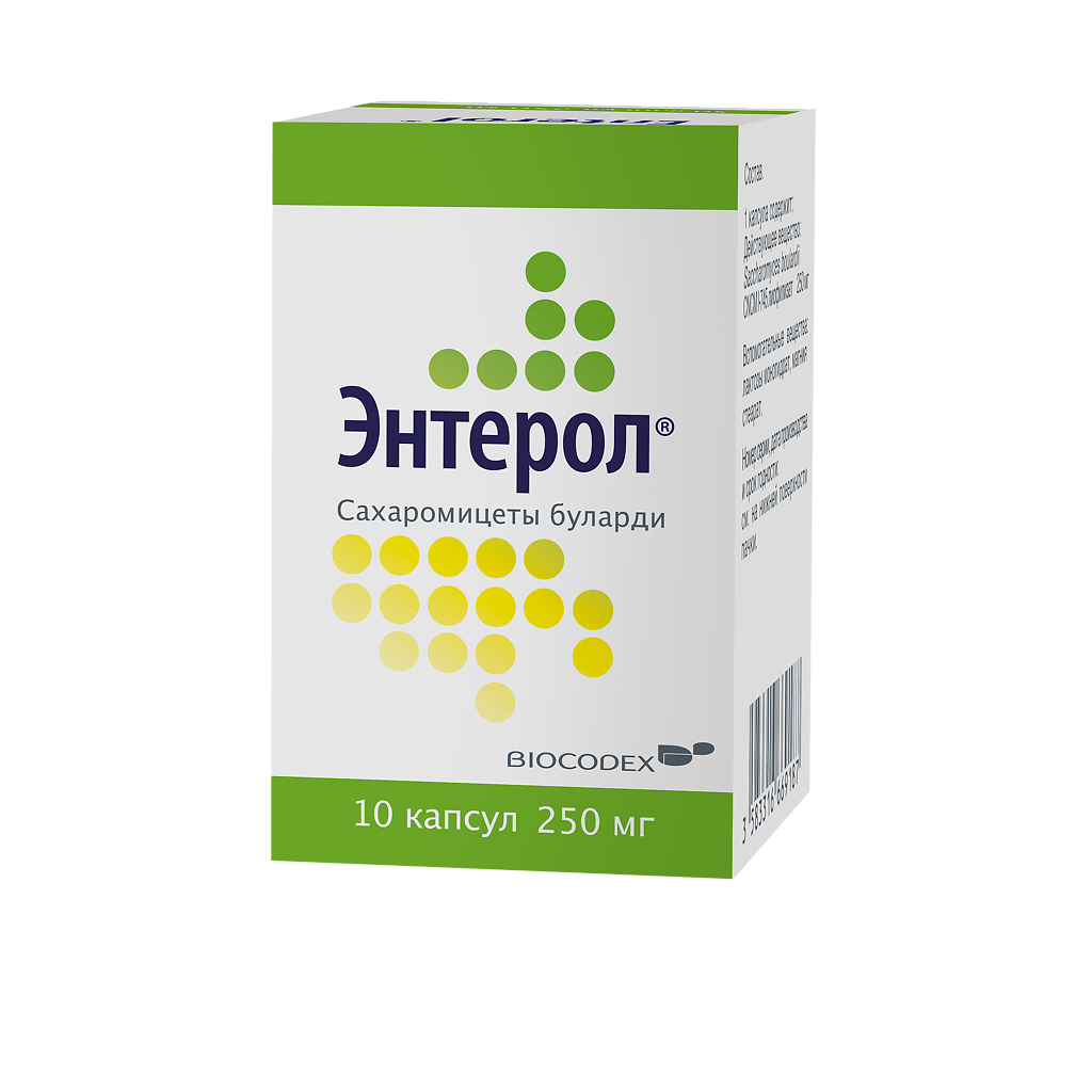Enterol 250 mg capsule N10 