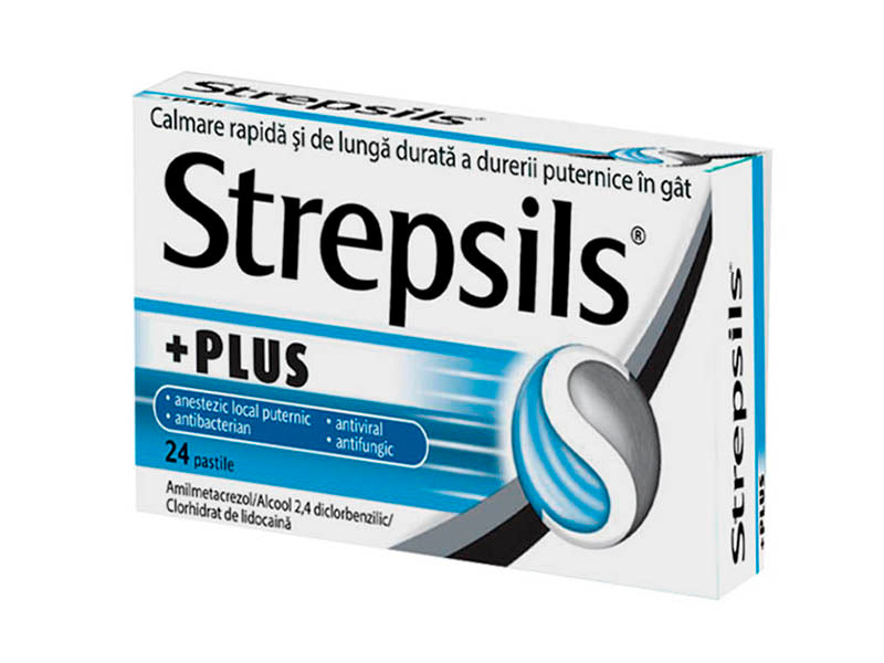 Strepsils Plus comprimate N 8x3