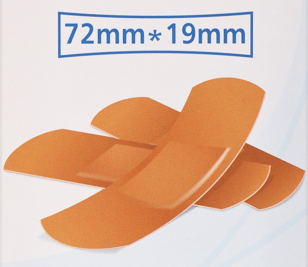 Emplastru Goodplast, pachet N100, dimensiune 72×19 mm, din PVC, hipoalergenic