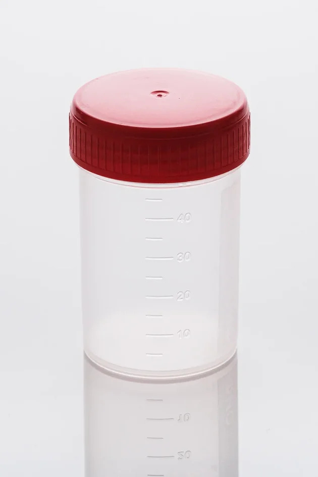 Container nesteril Depofarm, volum 60 ml, universal, cu capac