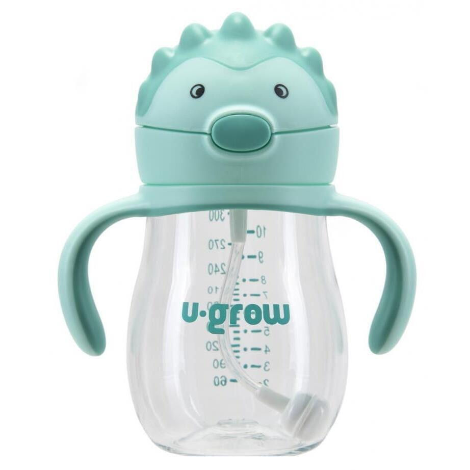 Поильник с трубочкой и ручками U-Grow, 330 мл, UG03-SIP330