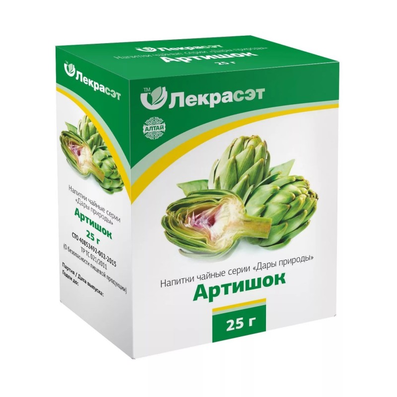 Фиточай Lekra-Set «Артишок» 25 г (Cynara)