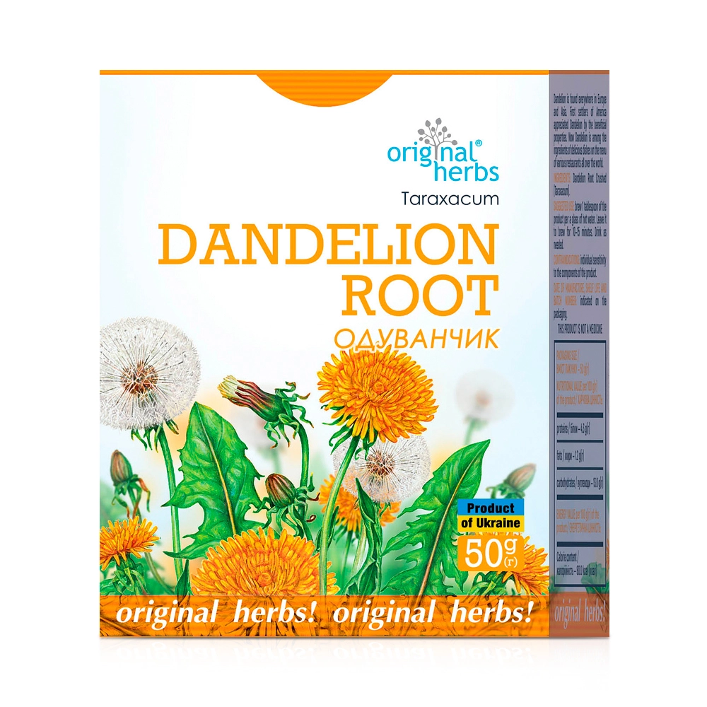 Чай Original Herbs «Одуванчик» (Taraxacum officinalis), вес 50,0 г