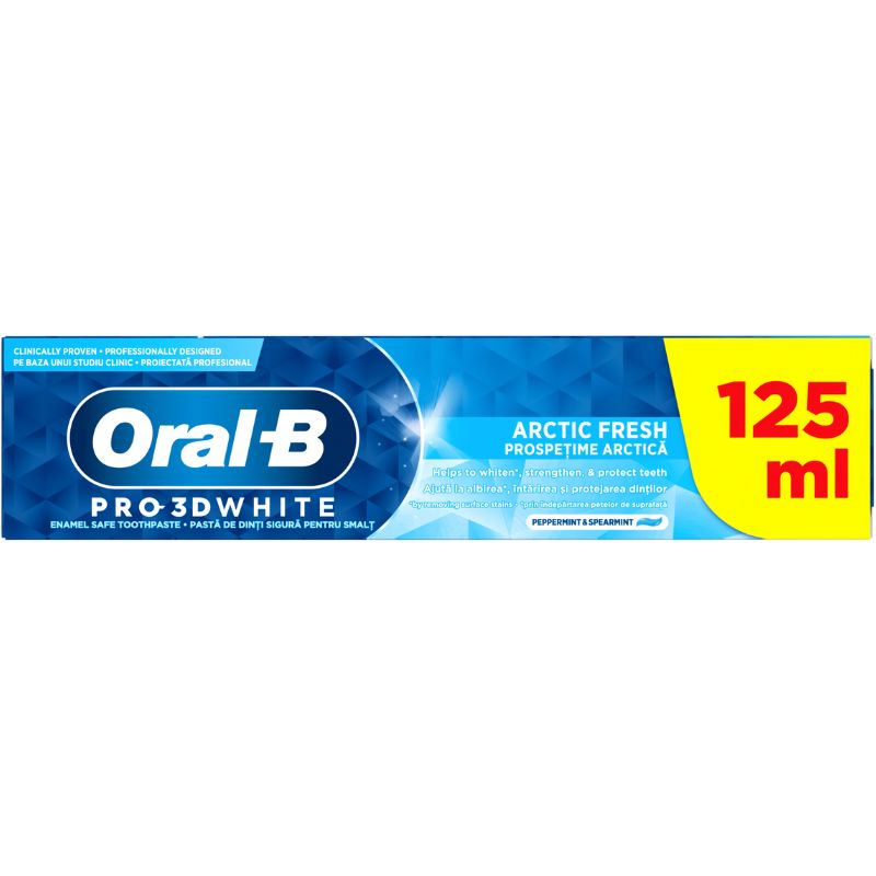 Зубная паста Oral-B 3D White Arctic Fresh 125 мл