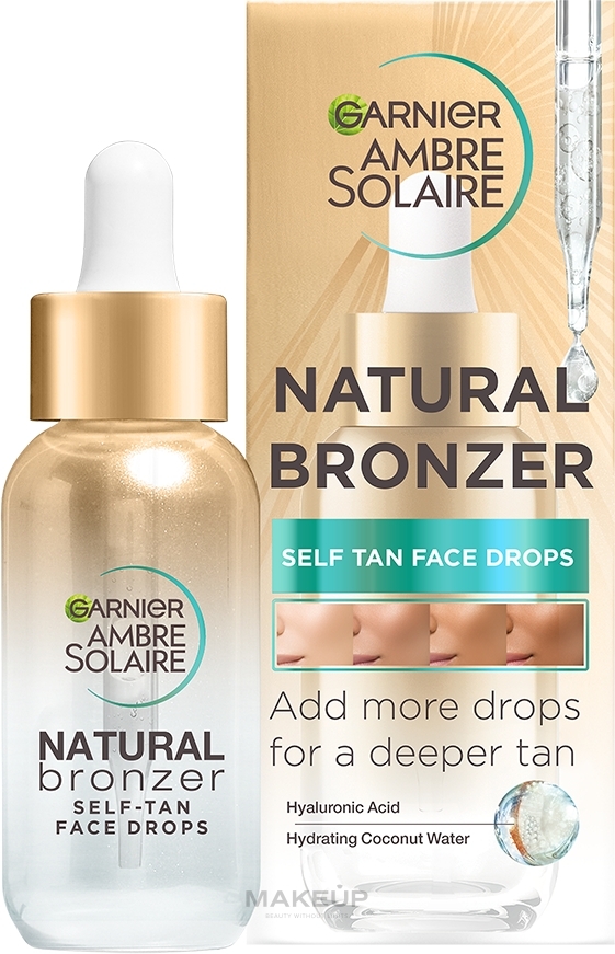 Сыворотка для лица Garnier Ambre Solaire Natural Bronzer Self-Tan Face Drops 30 мл