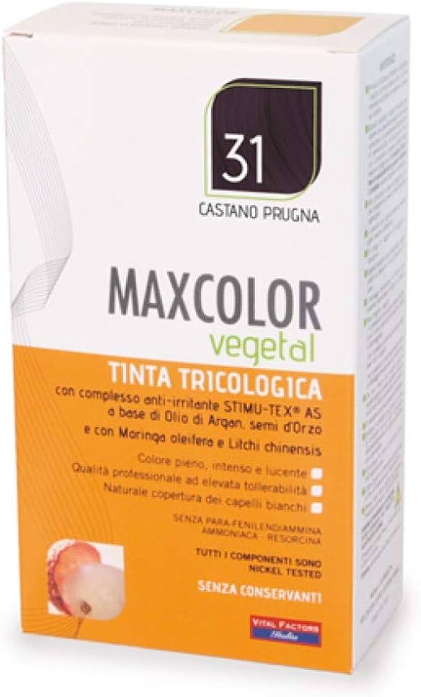 Краска для волос MaxColor Vegetal N°31 Vital Factors