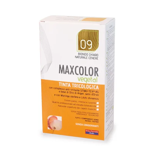 Краска для волос MaxColor Vegetal N°09 Vital Factors
