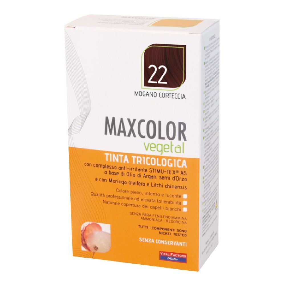 Краска для волос MaxColor Vegetal N°22 Vital Factors