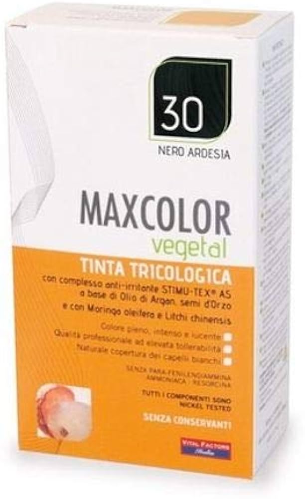 Краска для волос MaxColor Vegetal N°30 Vital Factors