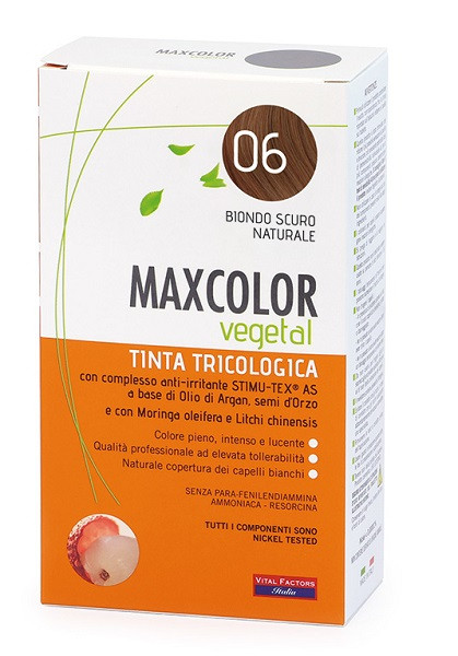 Краска для волос MaxColor Vegetal N°06 Vital Factors