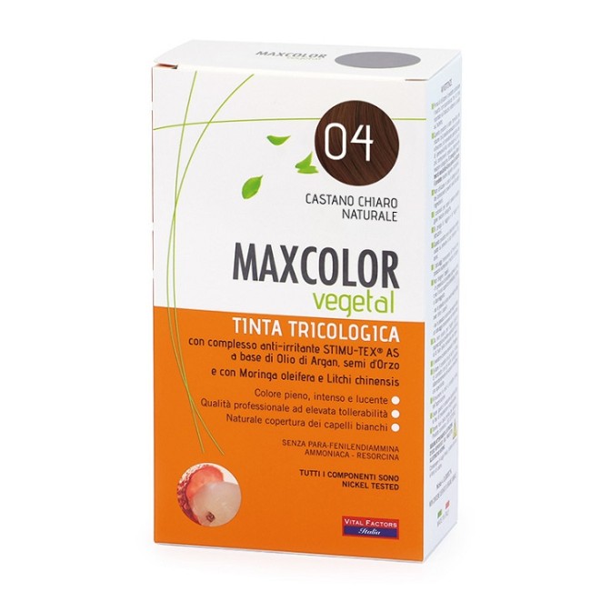 Краска для волос MaxColor Vegetal N°04 Vital Factors