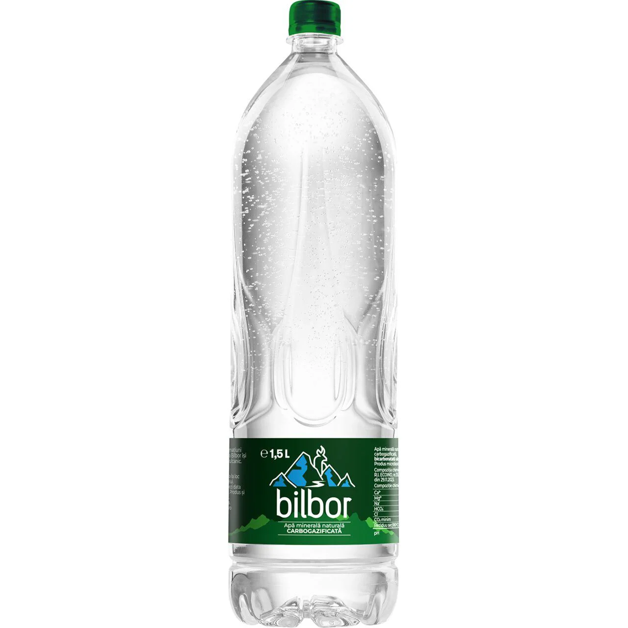 Минеральная природная газированная вода BILBOR 1,5 л 