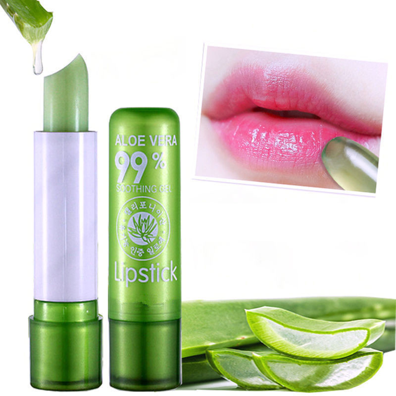 Увлажняющая гигиеническая помада “Magic Color” 99% Aloe Vera 3,5 г