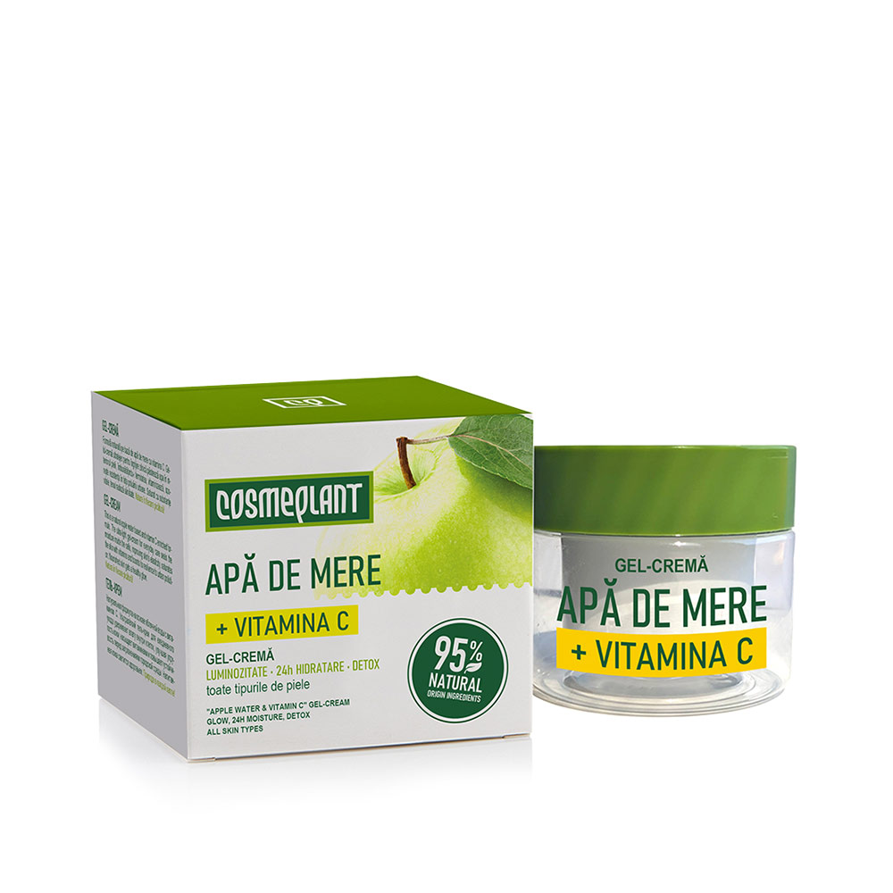 Gel-cremă Cosmeplant 50 ml Apă de mare + Vitamina C