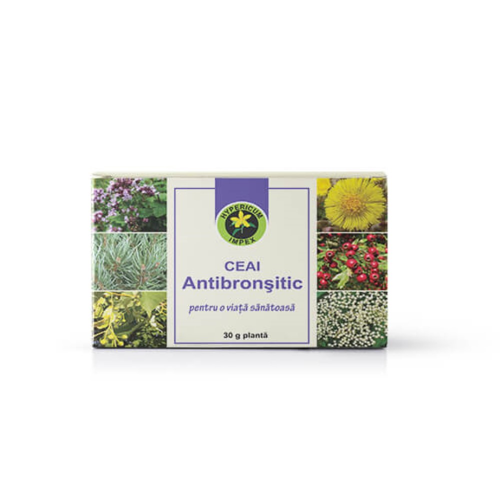 Чай Hypericum «Антибронхитический», растительное сырьё, масса 30 г