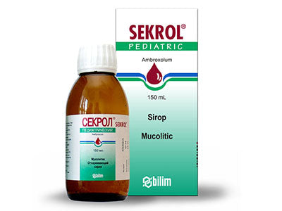 Sekrol Pediatric sirop 15 mg/5 ml 150ml