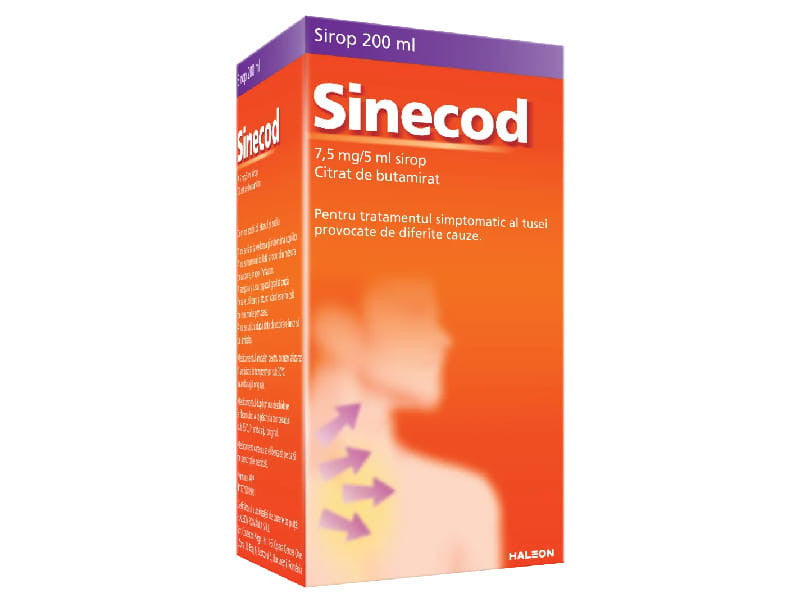 Sinecod 1,5mg/ml sirop 200ml
