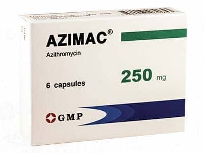 Азимак 250 мг капсулы, №3×2