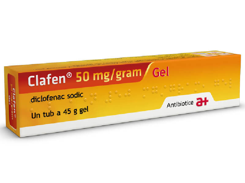 Clafen 50 mg/g gel 45 g