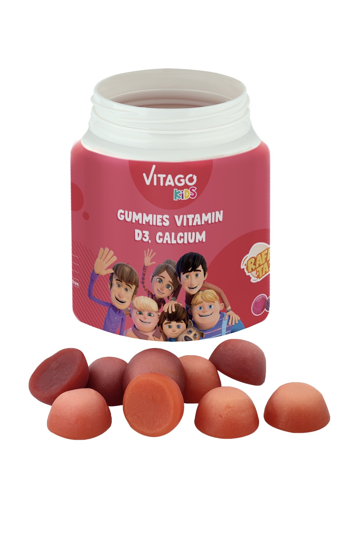 SBA Vitago Kids Calciu D3 jeleuri masticabile N30