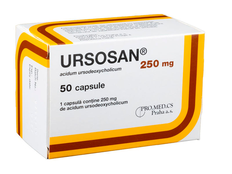 Ursosan 250 mg capsule N10x5
