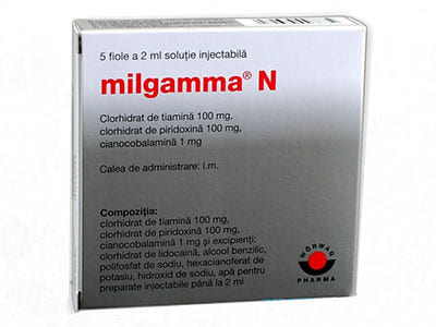 Milgamma N soluție injectabilă 2 ml  N5  