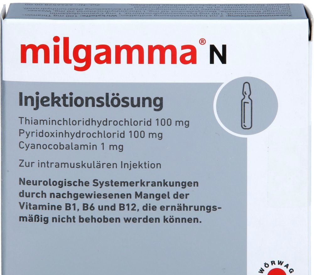Milgamma N soluție injectabilă 2 ml  N5x5