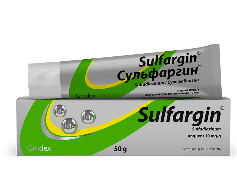 Sulfargin 10 mg/g unguent 50 g