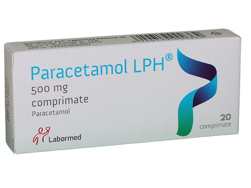 Парацетамол 500 мг, таблетки №10×2 {LPH}