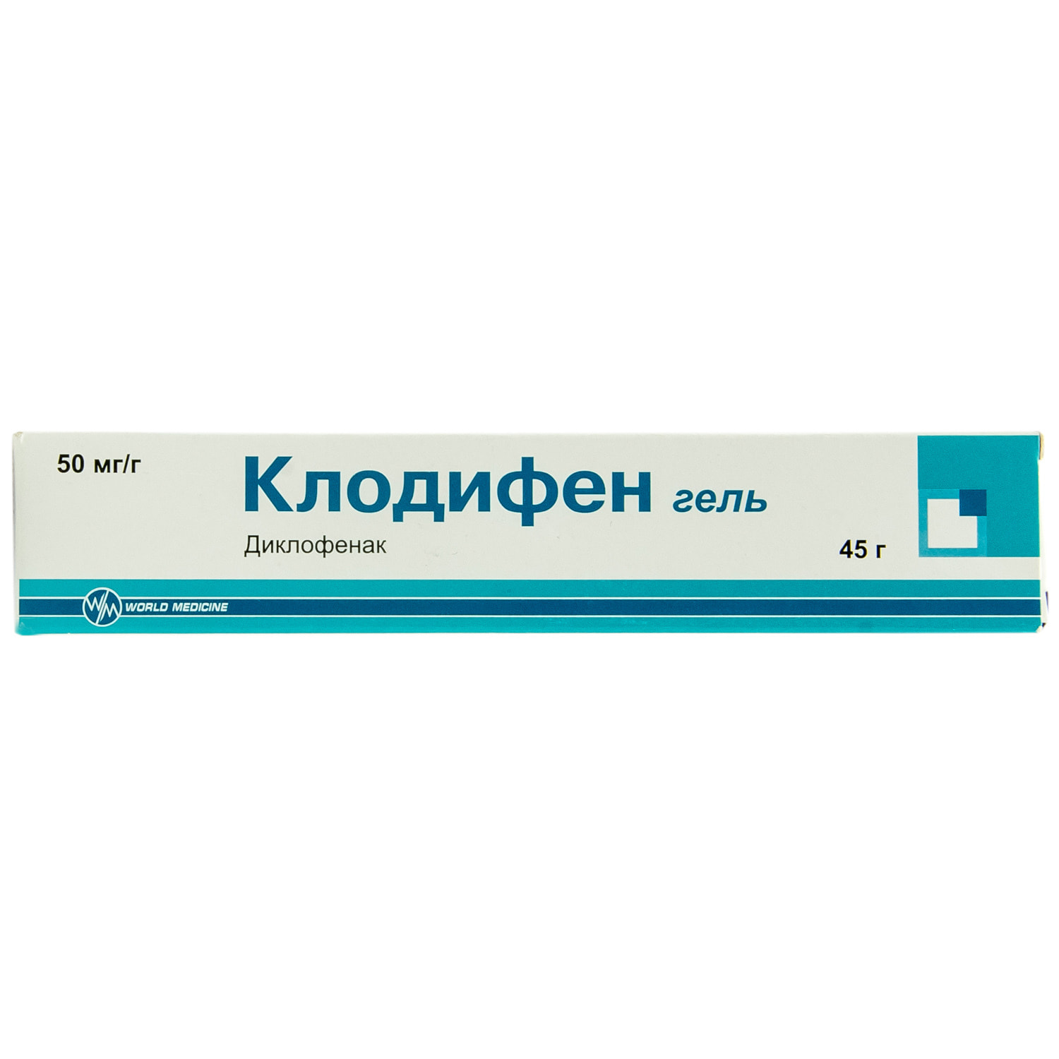 Clodifen gel 50 mg/g 45 g