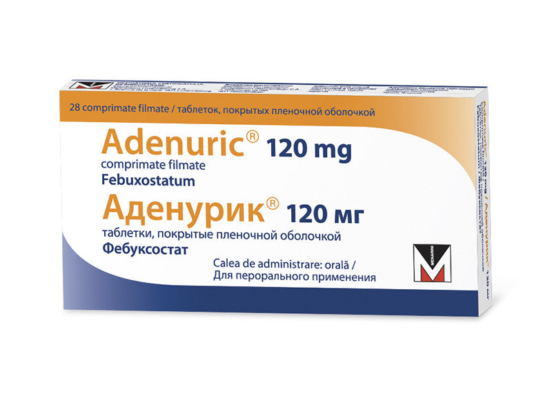 Adenuric 120 mg comprimate filmate N14x2 