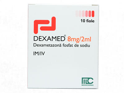 Dexamed 8 mg/2 ml soluție injectabilă N5x2  