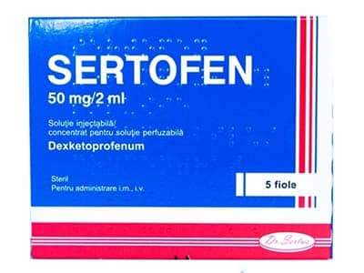 Sertofen 50 mg/2 ml soluție injectabilă/concentrat/soluție perfuzabilă 2 ml N5