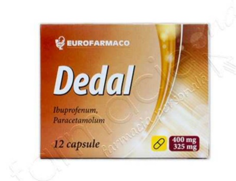 Dedal (400mg+325mg) capsule N6x2  Eurofarmaco